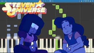 Video-Miniaturansicht von „Steven Universe - Here Comes A Thought - Piano Tutorial - Mindful Education“