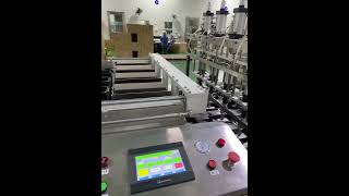 This tray pad placer is designed features:de-nesting, pad placer, ultrasonic sealing and tray stack