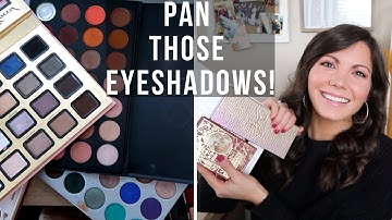 PAN THOSE EYESHADOWS 2020 INTRO! PROJECT PAN ROULETTE | VLOG 138