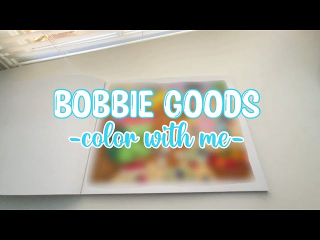 BOBBIE GOODS Coloring books♡ 