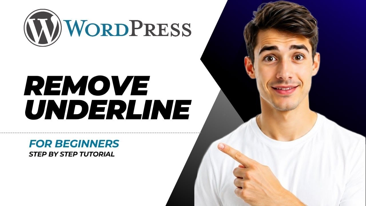 How to remove underline from link using Elementor in WordPress (Easiest ...