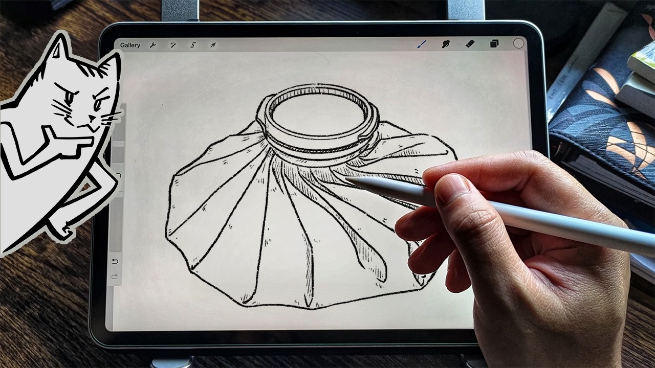 How to draw an ice pack 🧊 - YouTube