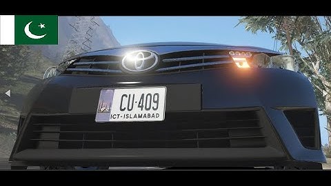 How To Install Pakistani custom number Plates in GTA 5 in (Urdu/Hindi) pakistani mods