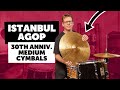 Istanbul agop  30th anniv medium cymbals  sound demo