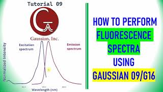 How to calculate Theoretical fluorescence spectra using Gaussian 09W/g16 | TD-DFT
