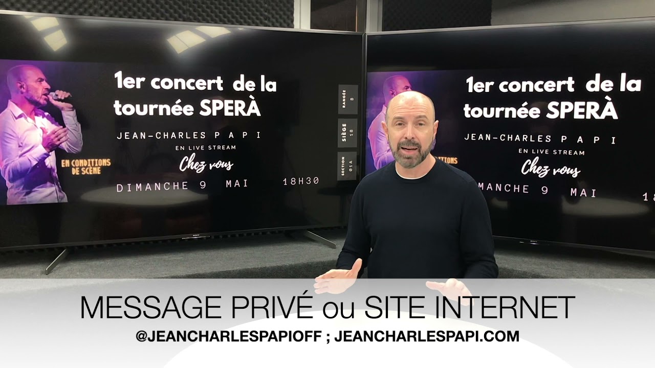 Teaser Grand CONCERT LIVE STREAM JeanCharles Papi YouTube Teaser Grand CONCERT LIVE STREAM JeanCharles Papi YouTube