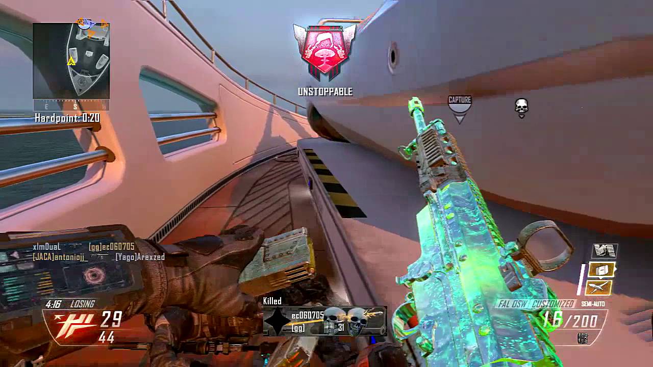 Black Ops 2: 129-1 | QUAD NUCLEAR EQUIVALENT W/ FAL (91+30)