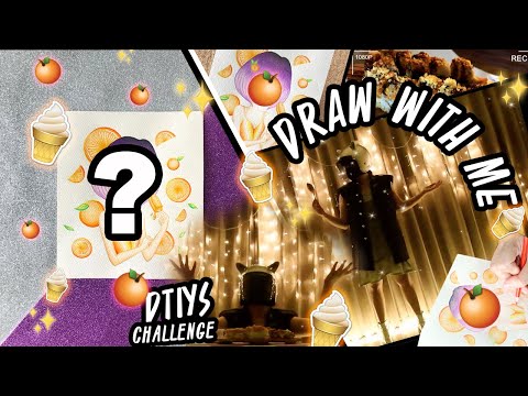 ☆ DRAW WITH ME ☆ DTIYS CHALLENGE, WHAT'S YOUR FAVORITE ICE CREAM FLAVOUR ? ♥