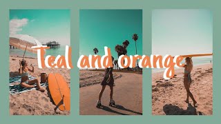 LIGHTROOM TUTORIAL | TEAL & ORANGE screenshot 4