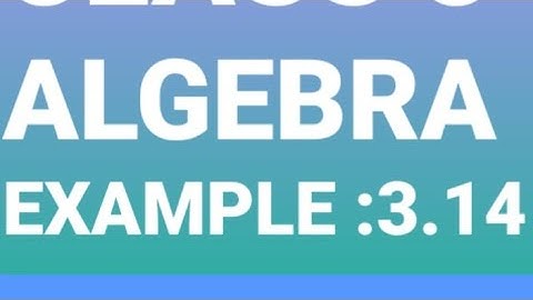 class 8 algebra example:3.14