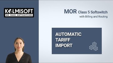 MOR Class 5 Softswitch - Automatic Tariff Import