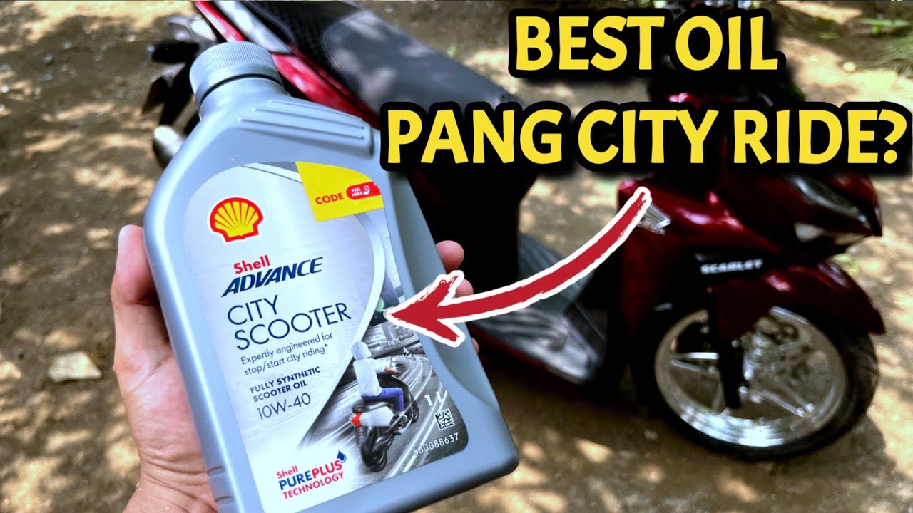 SHELL CITY SCOOTER OIL REVIEW & ROAD TEST (Change Oil Series EP:06) | Moto Arch