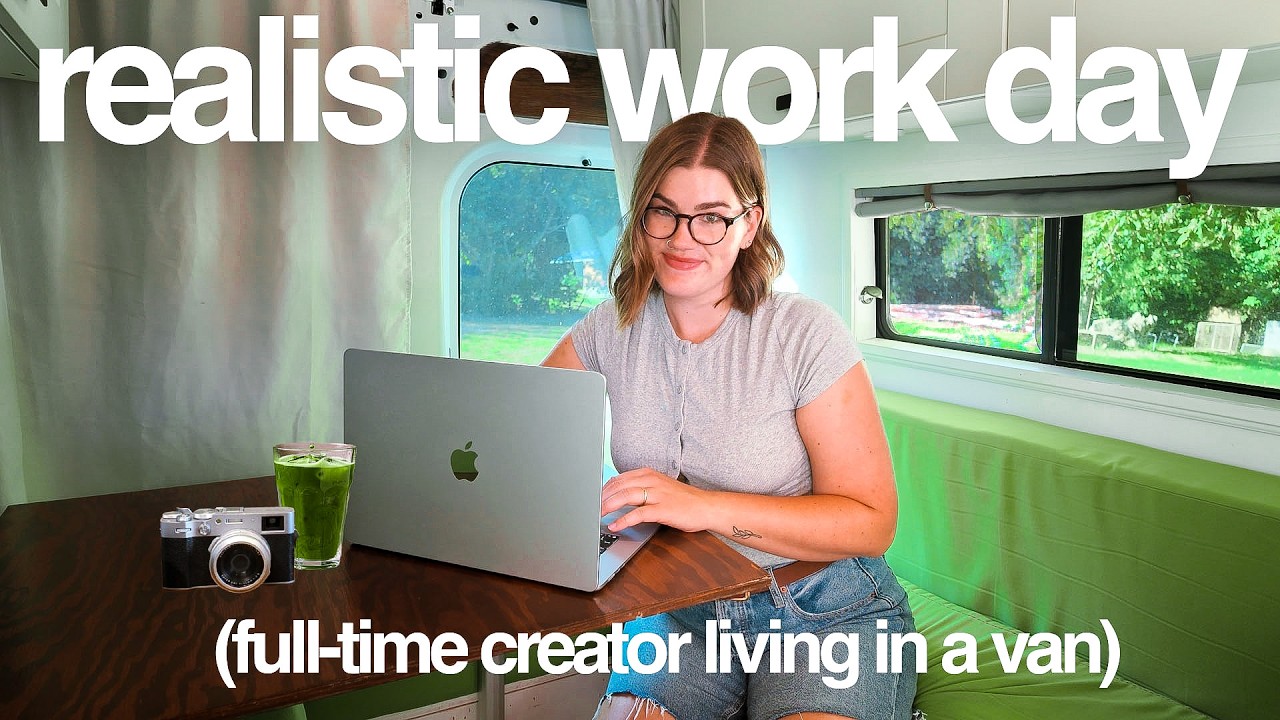 an honest creator vlog (how I afford travel, stay productive & save money)