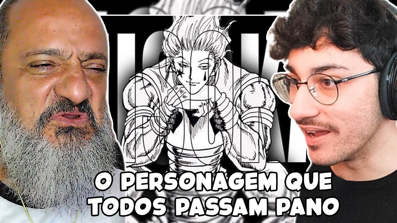 QUANDO O PERSONAGEM REPRESENTA A GENIALIDADE DE SEU CRIADOR. | REACT