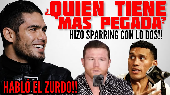 ¿BENAVIDEZ O CANELO? Zurdo Ramírez REVELA quien PEGA MÁS FUERTE de Canelo Álvarez y David Benavidez