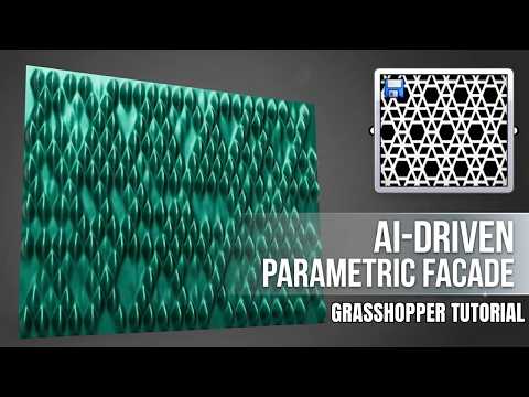 AIとGrasshopperで瞬時にパラメトリックファサードを生成するTips