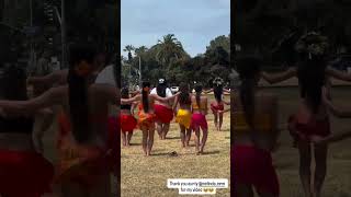 Beautiful Tahitian Ori Tahiti Dance Practice! 🏝️ #Shorts #Dance
