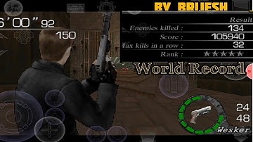 Resident evil 4 doom Android mod Gameplay making world record