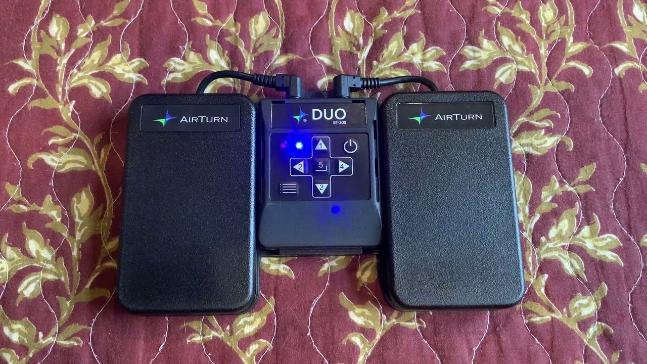 How to pair AirTurn DUO with iPad to use with Ultimate Guitar app