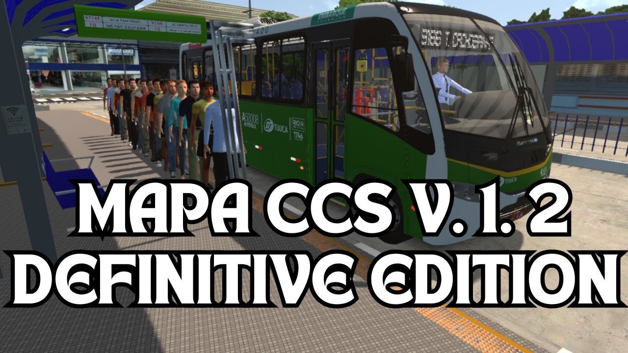 🔵[PBSU] MAPA CCS V.1.2 DEFINITIVE EDITION LANÇAMENTO MARCOPOLO SENIOR ...