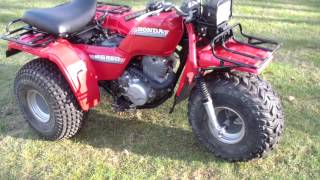 Honda 1986 250es Big Red three wheeler by Titliest07 81,327 views 9 years ago 4 minutes, 31 seconds