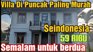 THE MOST CHEAPEST VILLA STAY AT BOGOR PEACE IN INDONESIA ‼️ SWIMMING POOL, TV, HOT WATER