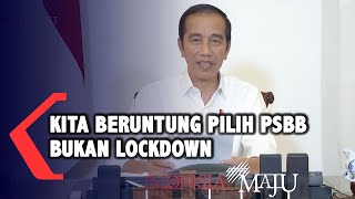 [FULL] Jokowi: We Are Fortunate to Have Chosen PSBB Instead of Lockdown
