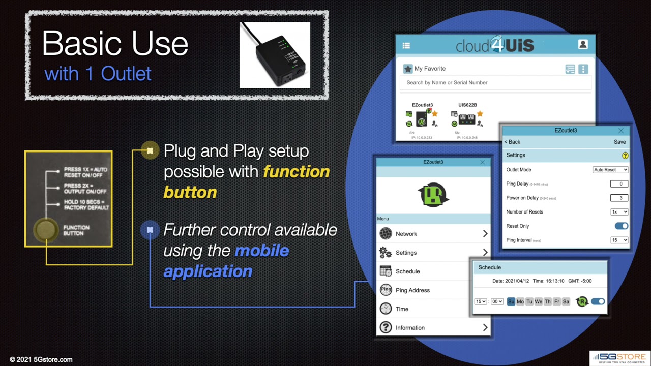 Proxicast: MSNSwitch Model UIS-622b