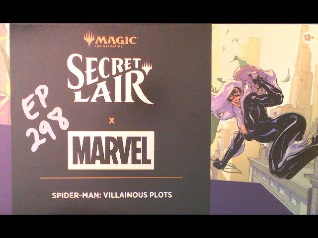 Secret Lair x Marvel Spider-Man: Villainous Plots - Secret Lair