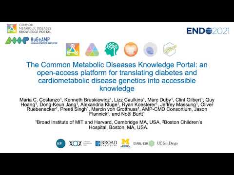 Introduction to the Common Metabolic Diseases Knowledge Portal