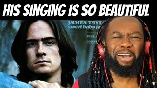 JAMES TAYLOR My blue heaven REACTION - First time hearing - Beautiful vocals from the master