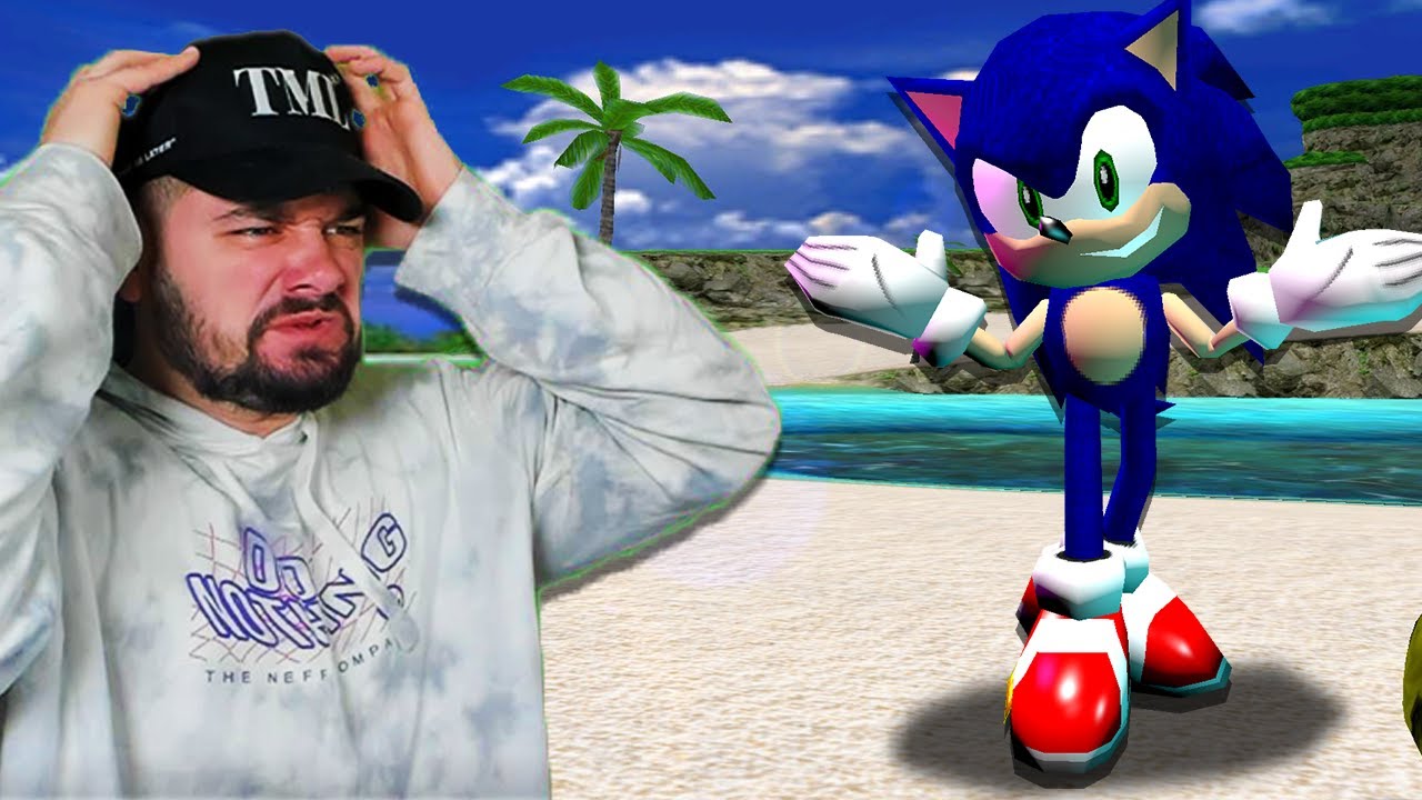 SonicHub RAGES During Sonic Adventure 1 Speed Run! - YouTube