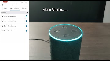 Alexa - Setup Multiple Alarms and Create Routine for Alarm