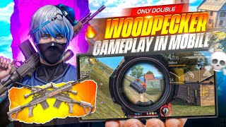 ONLY DOUBLE WOODPECKER CHALLENGE 🔥 | MOBILE GAMEPLAY | FREE FIRE MAX