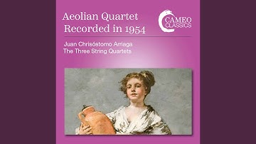 String Quartet No. 3 in E-Flat Major: I. Allegro