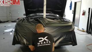 Camaro front bumper vinyl wrap. How to vinyl wrap a bumper. By @ckwraps
