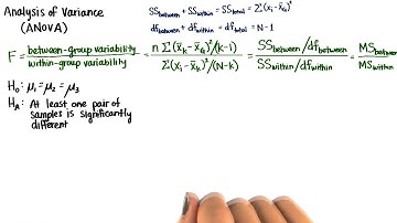 F-Distribution - Intro to Inferential Statistics