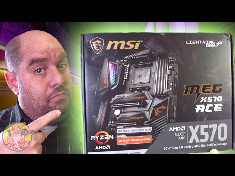 MSI MEG X570 ACE Unboxing and Overview