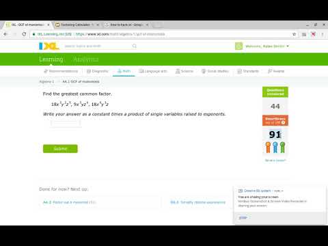 IXL hacking.. lesson 0ne