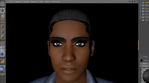 FIXED !!! CINEMA 4D HAIR, EYEBROWS  & EYELASHES PROBLEM & NOT RENDERING WELL C4D