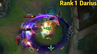 Rank 1 Darius: The CLEANEST Darius You'll Ever See!