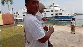 Adek lihat kapal feri diterminal feri, Harbour Bay @OldHarbourBayUnited@MU4_Family