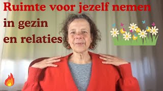 Ruimte voor jezelf opzoeken