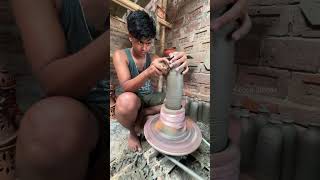 Amazing Clay Water Bottle Making in Village | Eco Friendly Soil Utensils