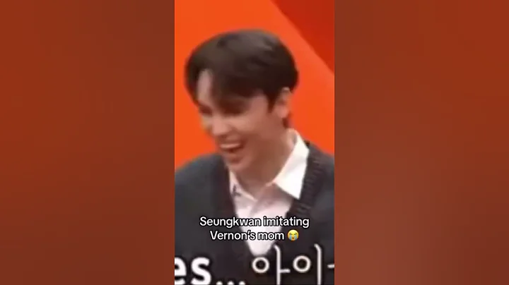 #Seungkwan imitating Vernon’s mom #seventeen #fyb #fypシ゚viral #trending #scoups #shorts #funny