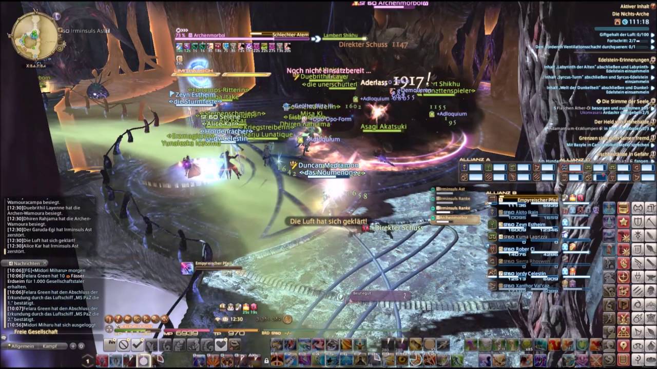 FFXIV Die Nichts Arche 24er Raid
