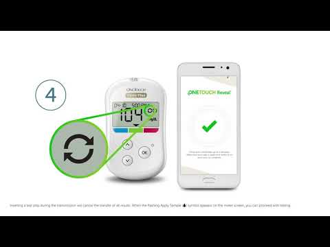Connect your OneTouch Verio Flex® meter to the OneTouch Reveal™ app
