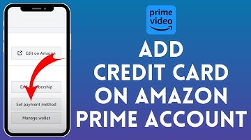 How to Add Credit Card on Amazon Prime Video (2024)