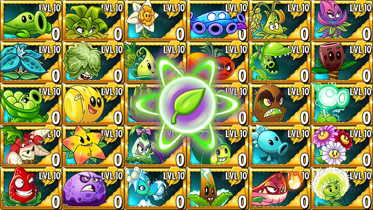 Plants Vs Zombies 2  All Premium Plants! All Plant-food Challenge (PVZ2  Version 8.8.1) 