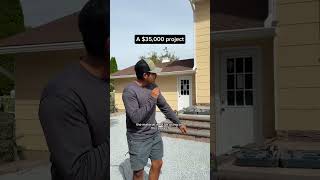 Did the homeowner get a deal #business #hardscape #businessowner #landscape #remodel